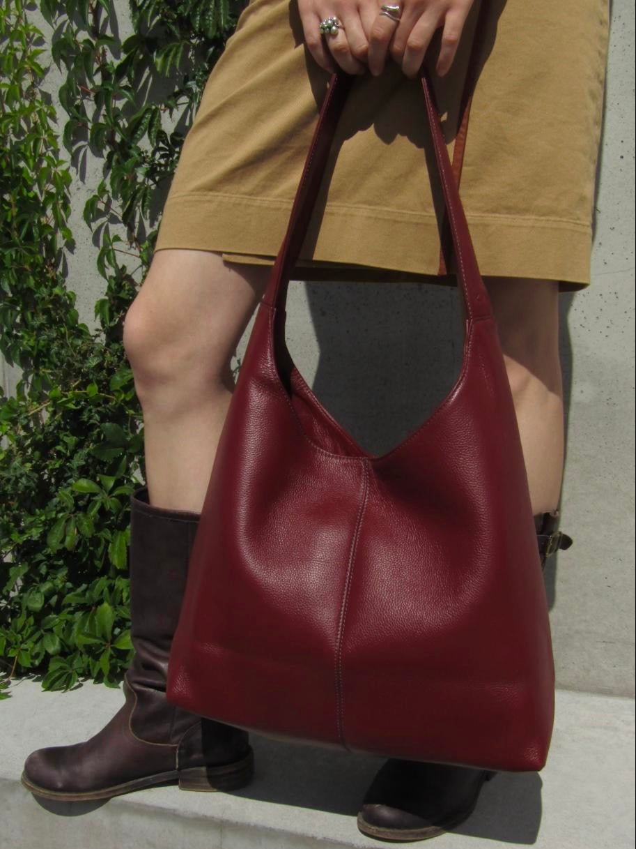 Bordeaux skuldertaske