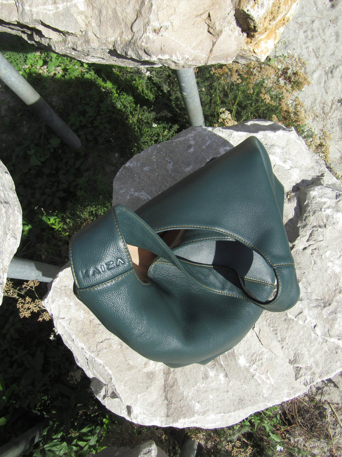 Green everyday bag