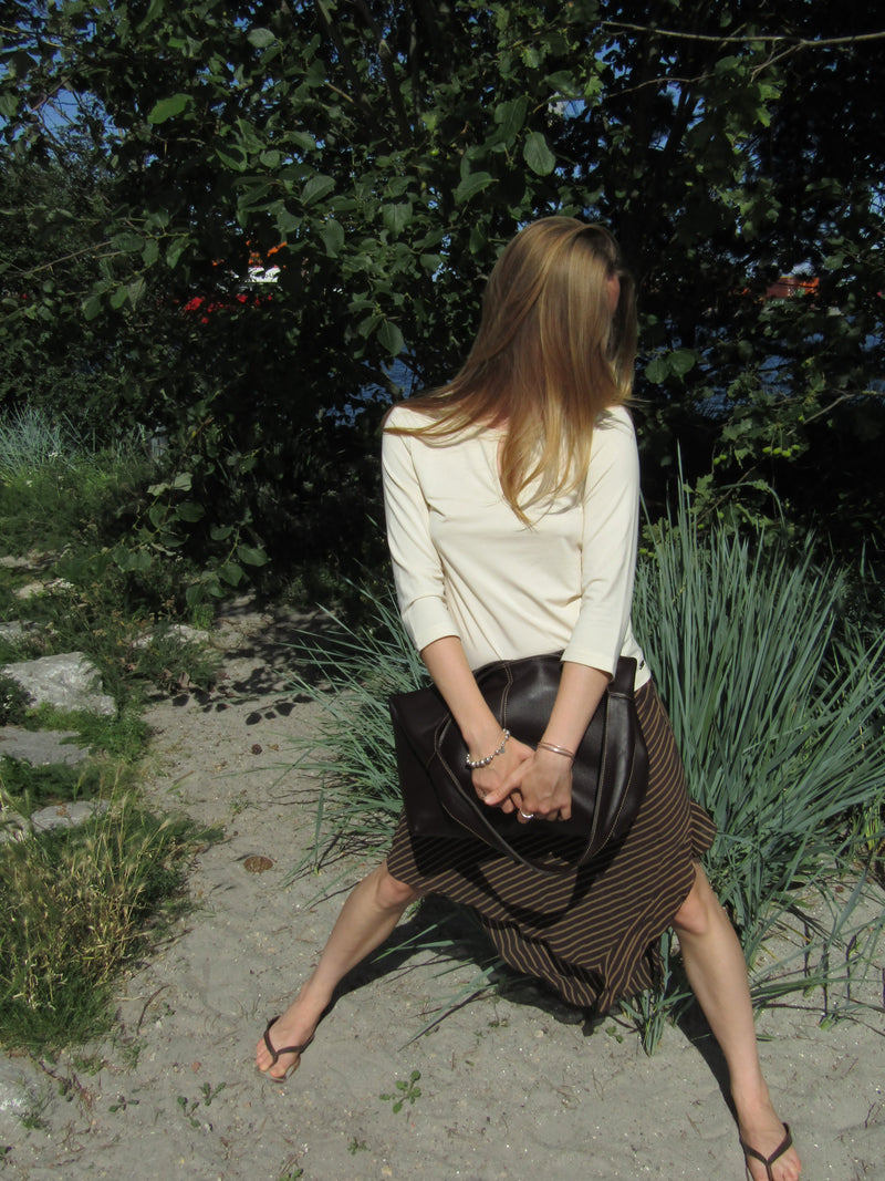 Brun taske til hverdag